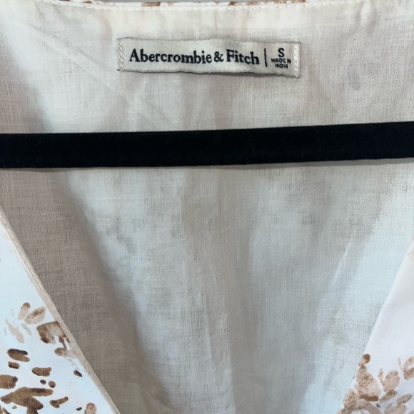 Abercrombie and Fitch Flutter Sleeve Tiered Midi Dress Floral Romantic Small - Picture 3 of 5
